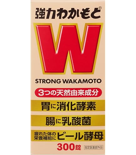 Amazon | 強力わかもと 300錠 [指定医薬部外品] | Wakamoto | 乳酸菌